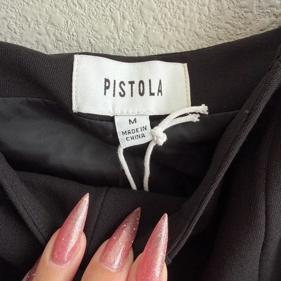 PISTOLA Marcia Tailored Black Jumpsuit - Picture 8 of 11